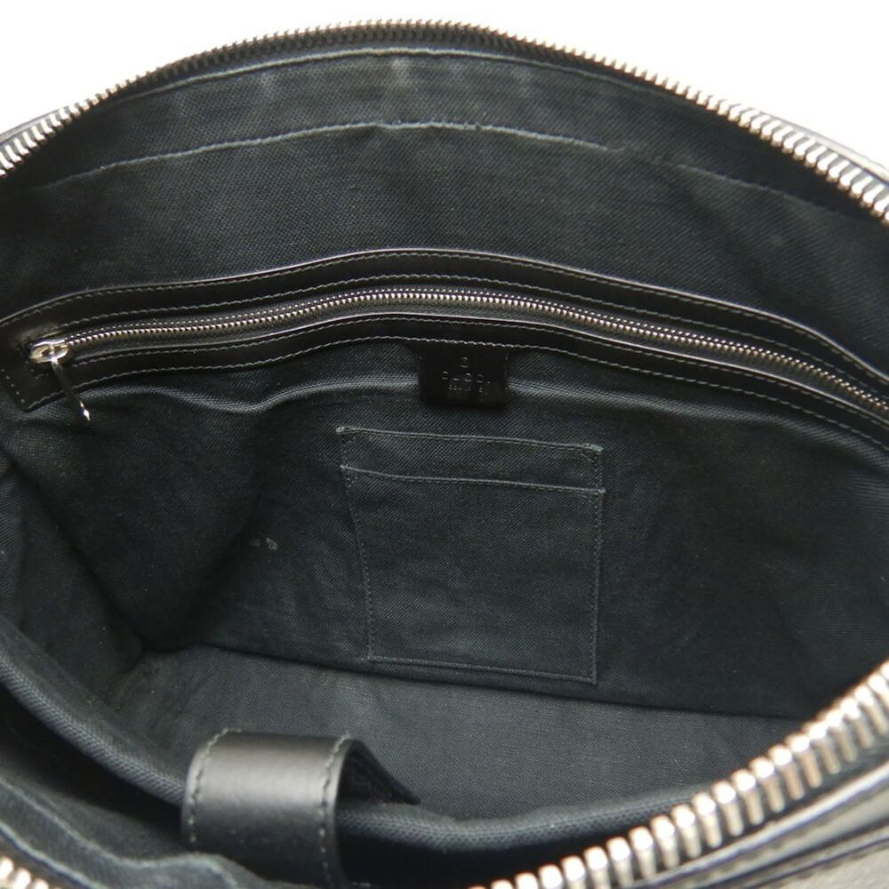 GUCCI Authentic Black Canvas Bag - Picture 8 of 10